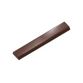 Polycarbonate Baton Pain au Chocolate Snack Bar Mold - 80 mm x 13.18 mm x 5 mm - 18 cavity - 5.5gr