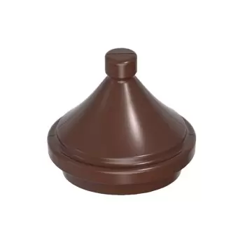 Polycarbonate Tagine Chocolate Double Mold - 33 mm x 28.5 mm x 16.5 mm - 21 cavity - 6.2gr