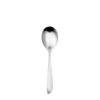 Studio Williams Olive Satin Bouillon Spoon - 7.4'' - 12 pcs