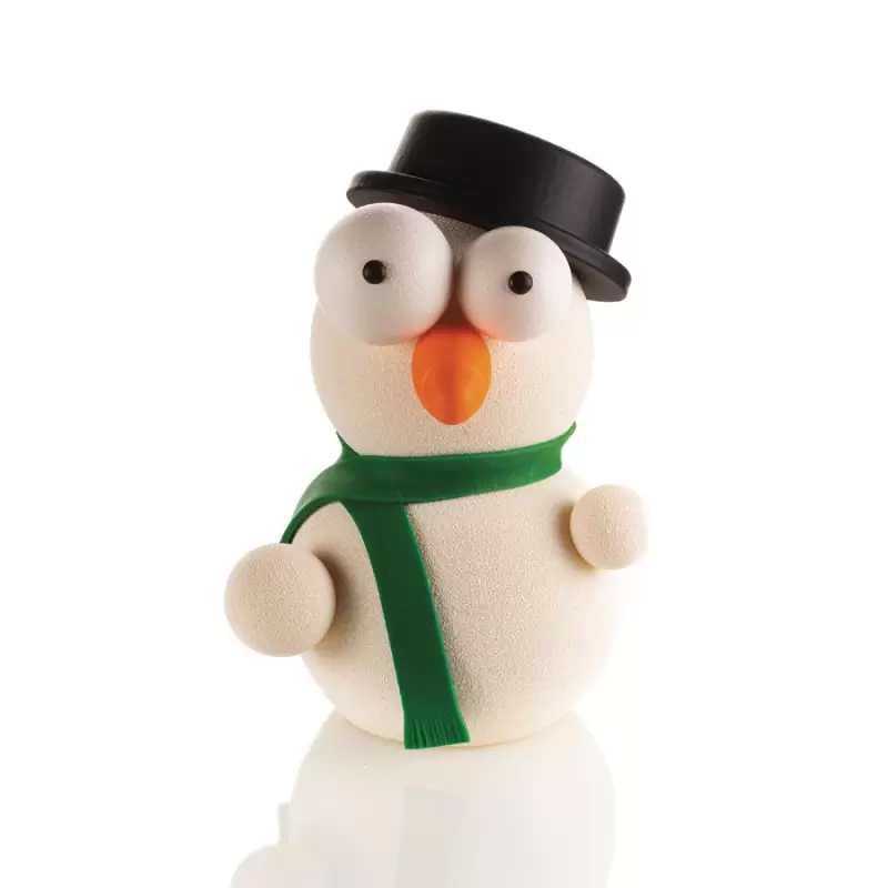 Silikomart Kit Mr. Snow Christmas Snowman Mold - 181 mm x h 212 mm