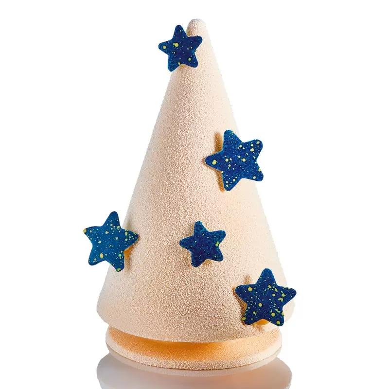 Thermoformed Plastic Cones for Christmas Trees or Pieces - Ø123 h 205mm - 2 pcs