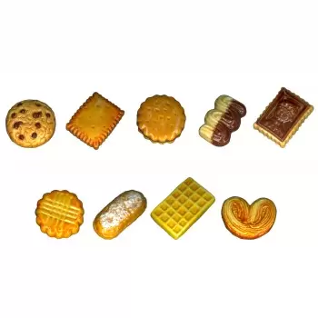 Prime Premium Assorted Galette des Rois Feves King Cakes Charms -Cookies Collection - Pack of 50