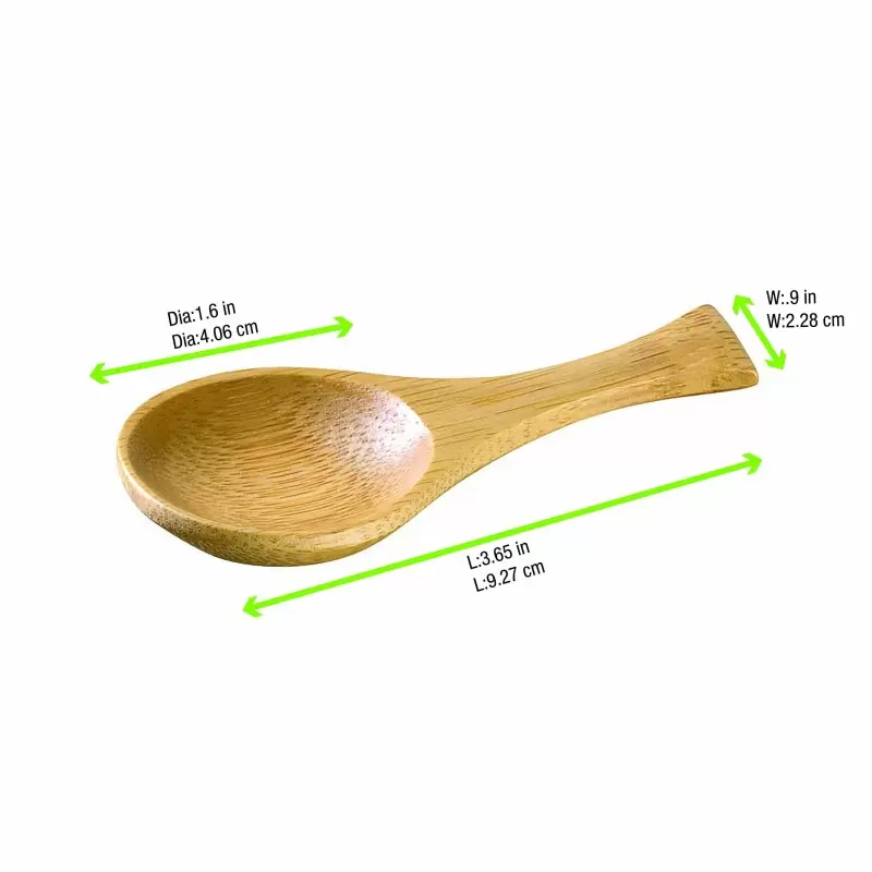 PacknWood Bamboo Spoon - 0.25oz 3.7 x 1.8'' - 500 pcs