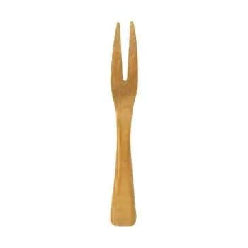 PacknWood Bamboo Mini Fork - 3.5'' - 500 pcs