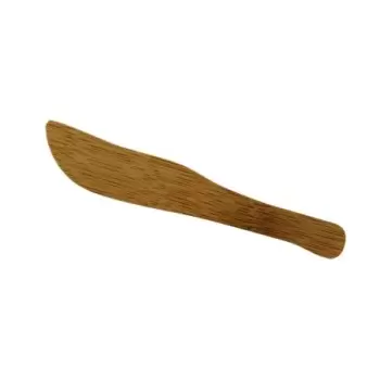 PacknWood Natural Bamboo Mini Knife/Spreader - 3.5'' - 500 pcs