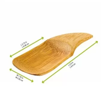 PacknWood Bamboo Spoon - 3.9 x 1.5'' - 144 pcs