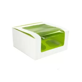 PacknWood Green Cupcake Box...