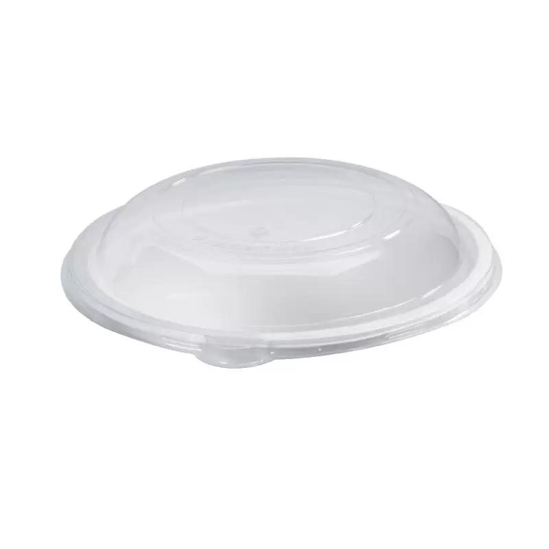 PacknWood Clear Pet Lid For 210Apub2400 & 210Apu25 - 9.64 x 9.64 x 0.01'' - 100 pcs