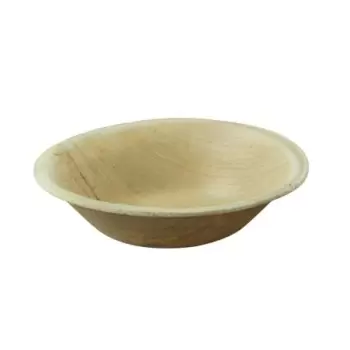 PacknWood Palm Leaf Mini Bowl/Plate - 6oz Diam.4.7'' H:1'' - 100 pcs