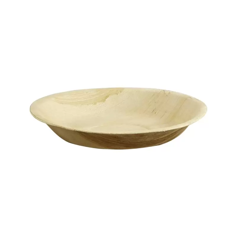 PacknWood Palm Leaf Bowl / Plate - 16oz Diam.7'' H:1'' - 100 pcs