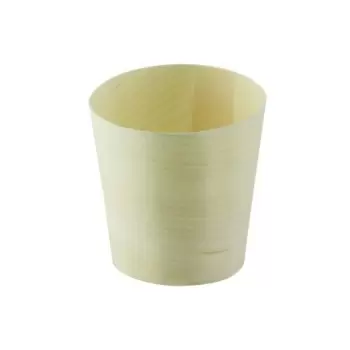 PacknWood Mini Wooden Cup -...