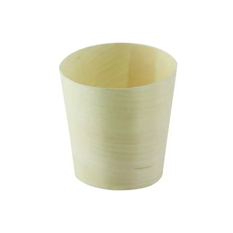 PacknWood Mini Wooden Cup - Diam.2.3'' H:2.1'' - 250 pcs