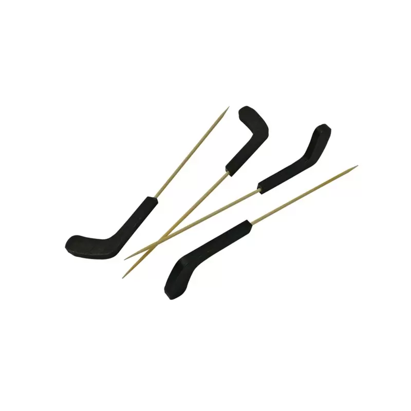 PacknWood Bamboo Hockey Picks - 4.75'' - 1000 pcs