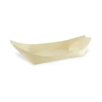 PacknWood Medium Wooden Boat - 3.5oz 5 x 3 x 1.3'' - 500 pcs