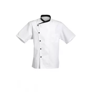 Bragard Julius Short Sleeves Chef's Jacket With Chest Pocket - White