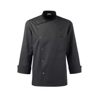 Bragard Julius Long Sleeves Chef's Jacket With Chest Pocket - Black