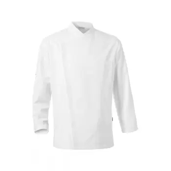 Bragard Menuire Long Sleeves Chef's Jacket With Chest Pk - White