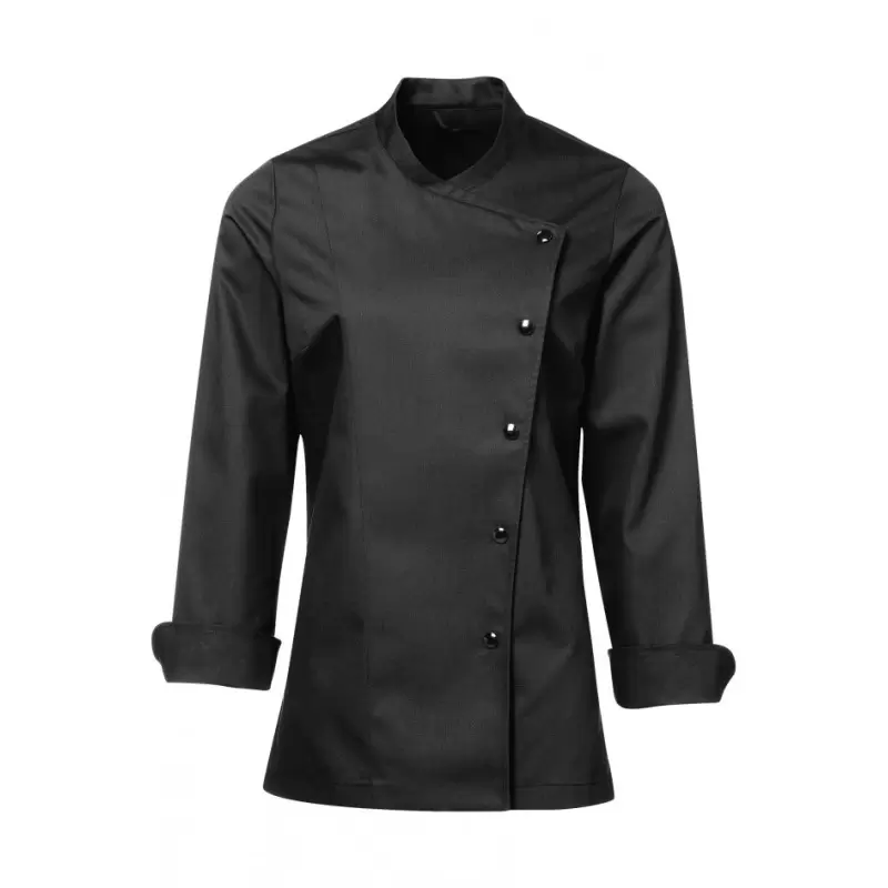 Bragard Lady Julia Long Sleeves Chef's Jacket - Black