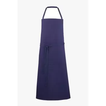 Bragard Travail Bib Apron - Blue One Size