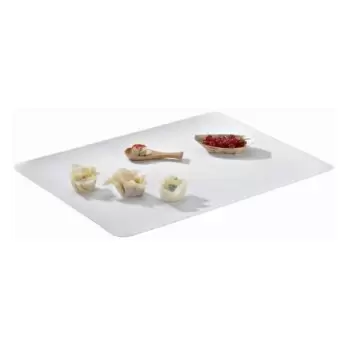 PacknWood Bio N Chic White Sugarcane Serving Platter - 15.3 x 11.4'' - 200 pcs