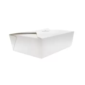 PacknWood White Meal Box -...