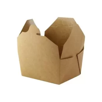 PacknWood Kraft Meal Box -...