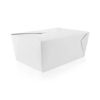 PacknWood White Meal Box -...