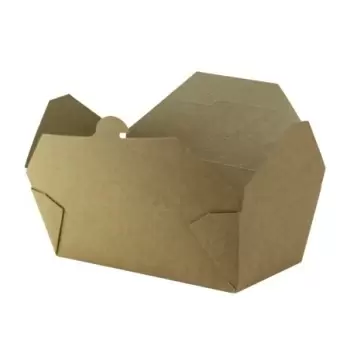 PacknWood Kraft Meal Box -...