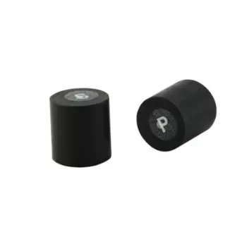 PacknWood Black Bamboo Mini Salt & Pepper Set (Prefilled) - Diam.0.7'' H:0.75'' - 100 pcs