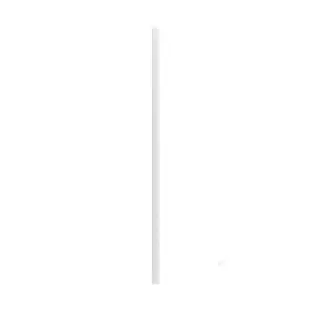 PacknWood White Paper Straw Individually Wrapped - 8.27'' - 3000 pcs