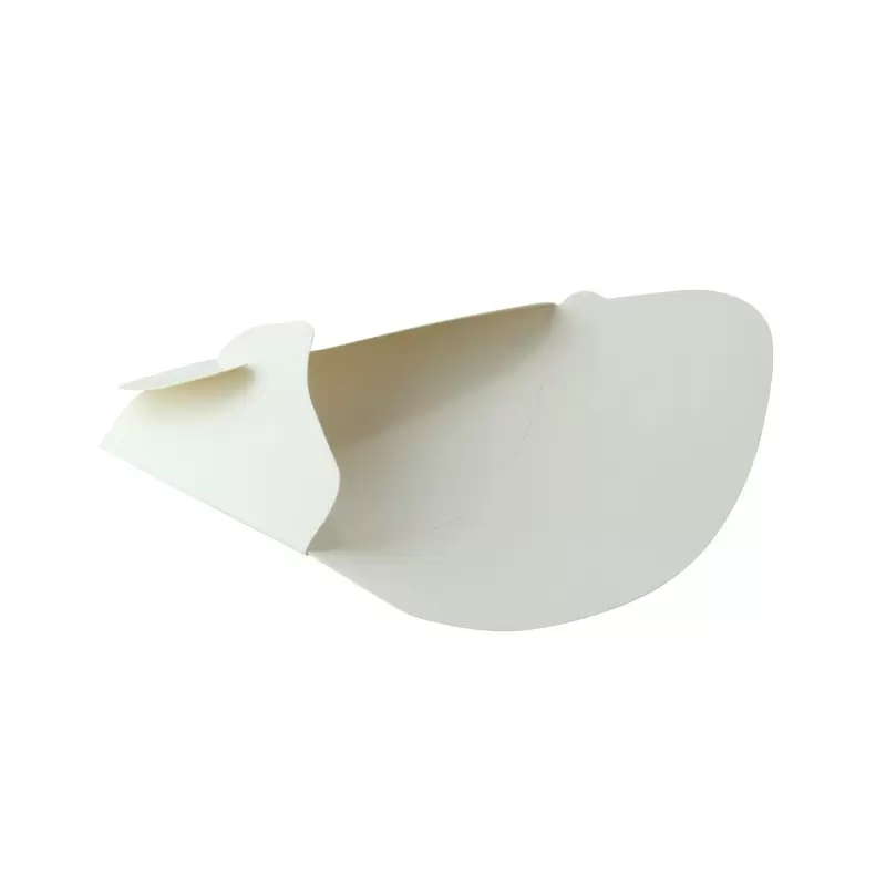 PacknWood White Crepe Holder - Middle W:5.9'' H:7.25'' - 1000 pcs