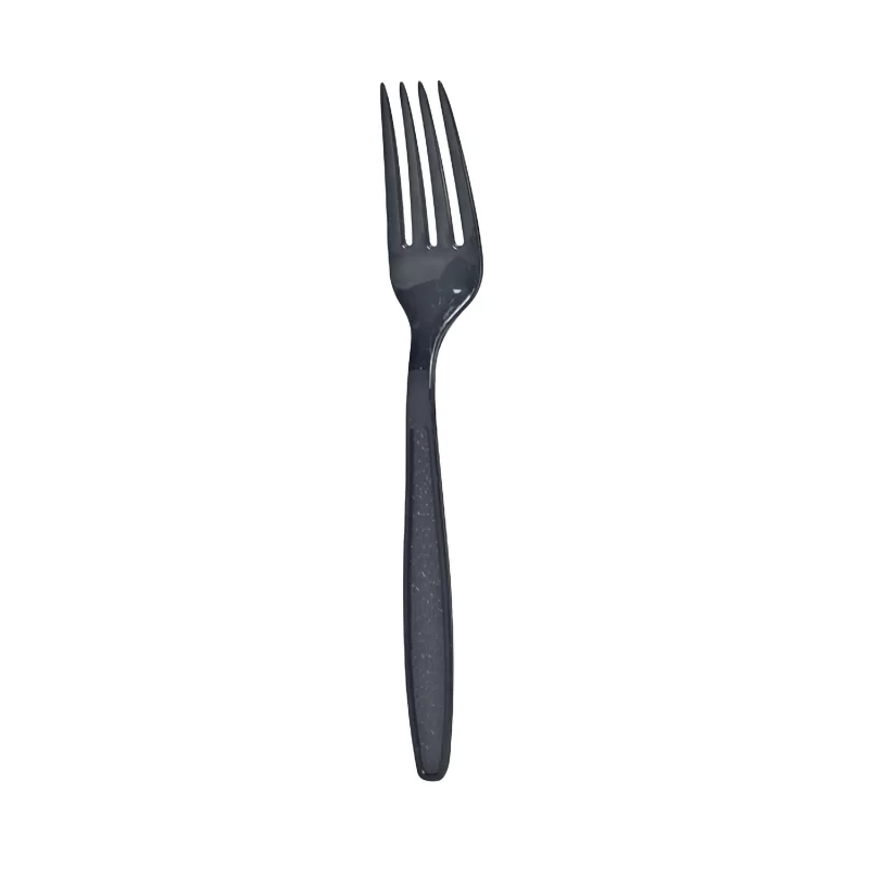 PacknWood Majesty Black Heavy Fork - 7.08'' - 1000 pcs