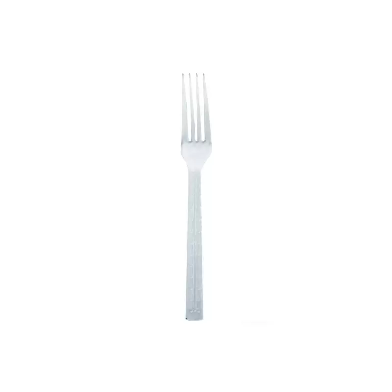 PacknWood Clear Luxury Fork - 7.56'' - 500 pcs