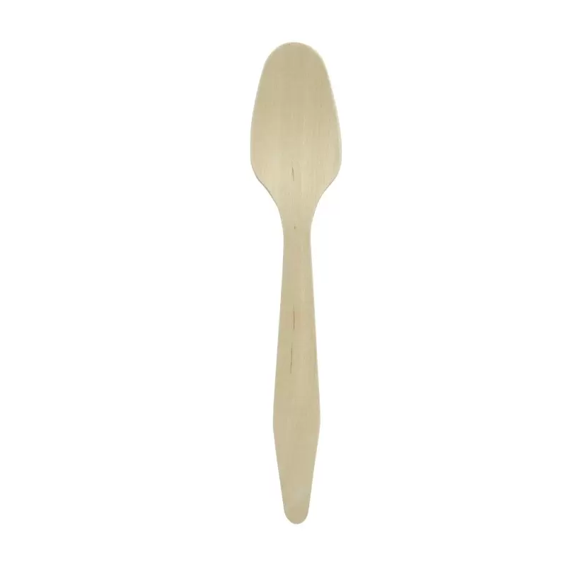 PacknWood Heavy Weight Wooden Spoon - 7.3'' - 1000 pcs