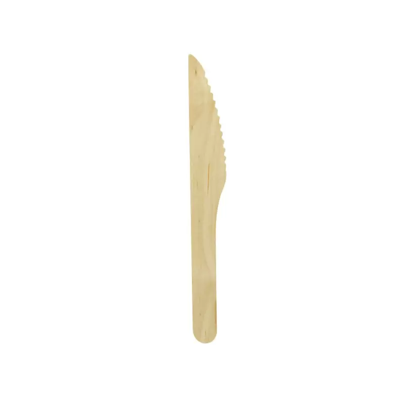 PacknWood Wooden Knife - 6.5'' - 2000 pcs