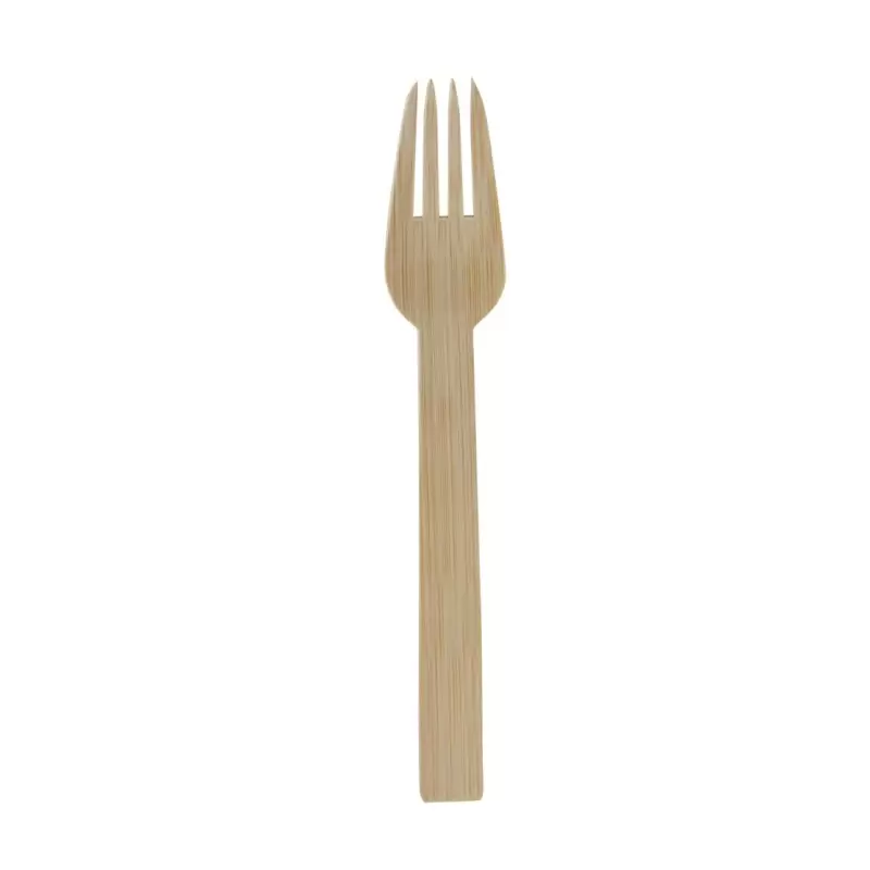 PacknWood Bamboo Light Fork - 6.69'' - 500 pcs