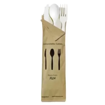 PacknWood Compostable White...