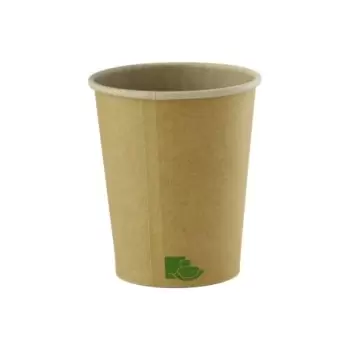 PacknWood Zen Kraft Recyclable Paper Cup - 10oz Diam.3.5'' H:4.1'' - 1000 pcs