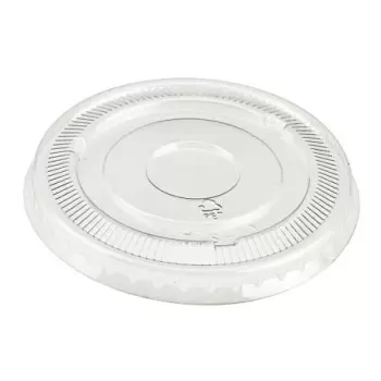 PacknWood Pet Flat Lid - 2.83 x 2.83'' - 1000 pcs