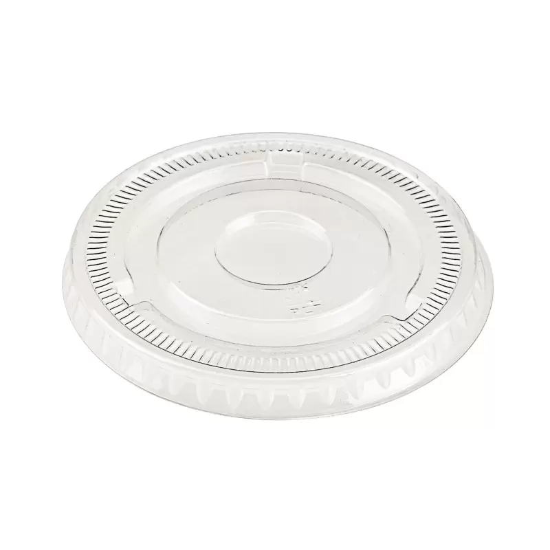 PacknWood Flat Transparent Lid - 3oz Diam.78mm - 1000 pcs