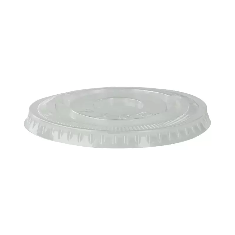 PacknWood Clear Pet Flat Lid For 210Poc270N - 3.74 x 3.74 x 0.39'' - 1000 pcs