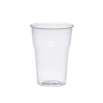 PacknWood Clear Compostable Cup - 12oz - 1000 pcs