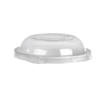 PacknWood Clear Pet Dome Lid For 210Pob270 - 3.66 x 1.18'' - 1000 pcs