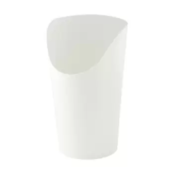 PacknWood White Kraft Wrap Cup - 12oz H:5.3 Diam.2.36'' - 1000 pcs