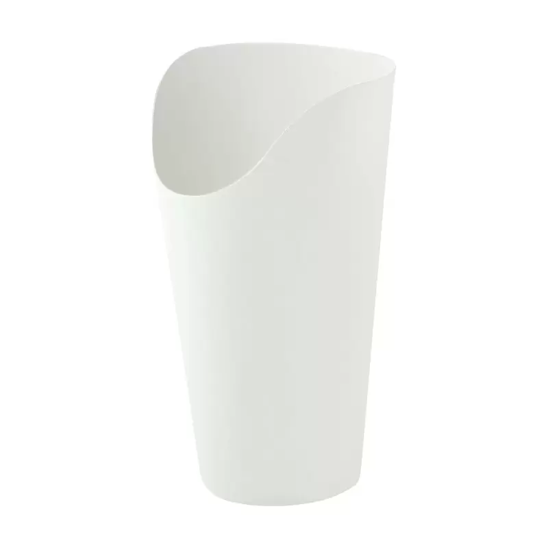 PacknWood White Kraft Wrap Cup - 14oz H:6.3 Diam.2.36'' - 1000 pcs