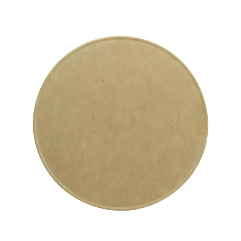 PacknWood Kraft Paper Lid For 6Oz Paper Cups And 21Poc8-12 - Diam.2.9'' - 1000 pcs