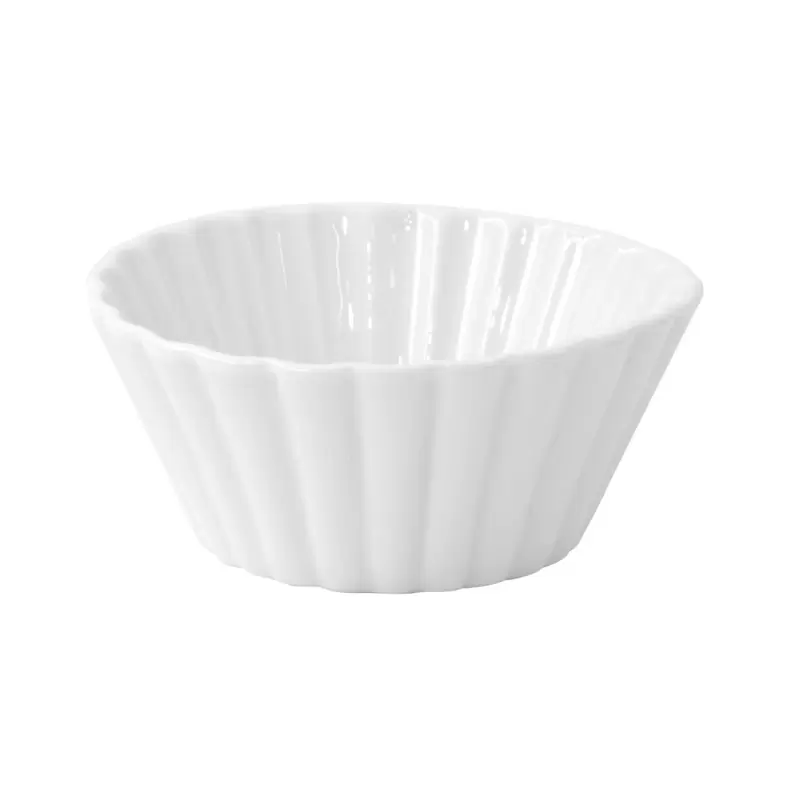 PacknWood Mini Porcelain Bowl - 4oz 3.3 x 3.3 x 1.6'' - 24 pcs