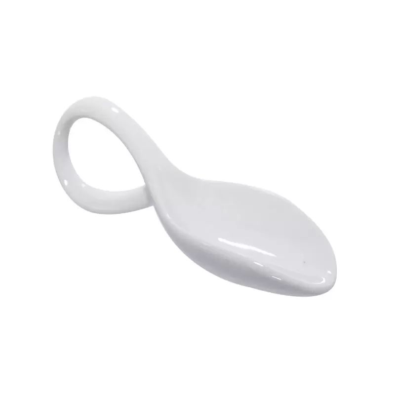 PacknWood Mini Porcelain Spoon - L:4.75'' - 24 pcs