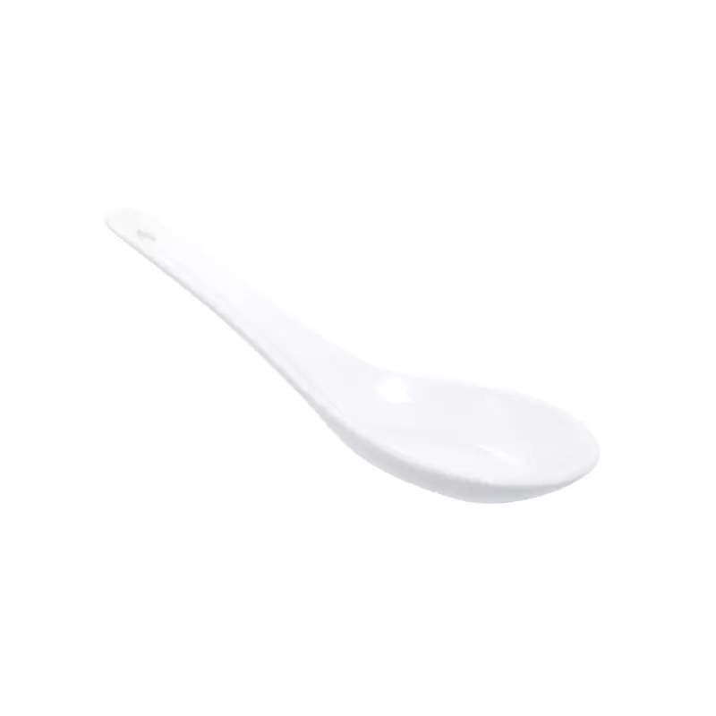 PacknWood Mini Porcelain Spoon - 0.2oz 5 x 1.6 x 0.5'' - 36 pcs