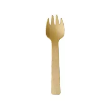 PacknWood Wooden Mini Spork...